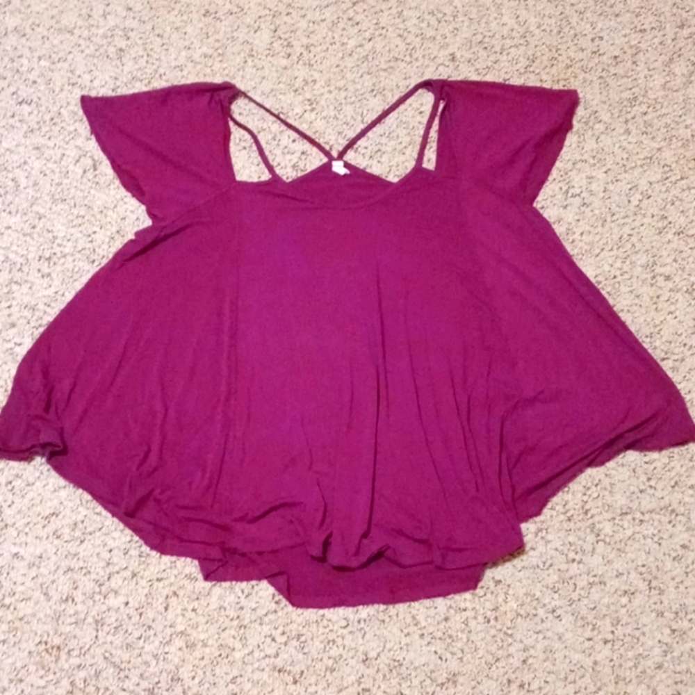 Ladies fitness top